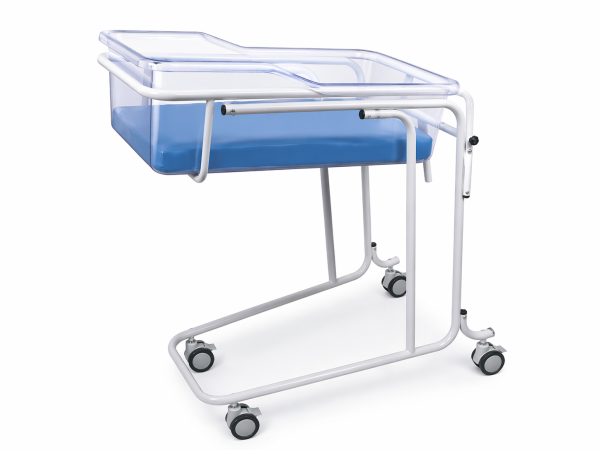 Кровать для новорожденных KN-P2 (пластик, с регулируемым по углу кюветом)