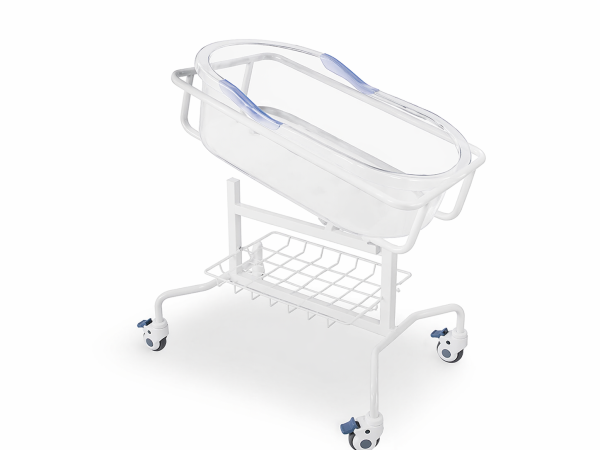 Кровать для новорожденных KN-P1 (пластик, с регулируемым по углу кюветом)
