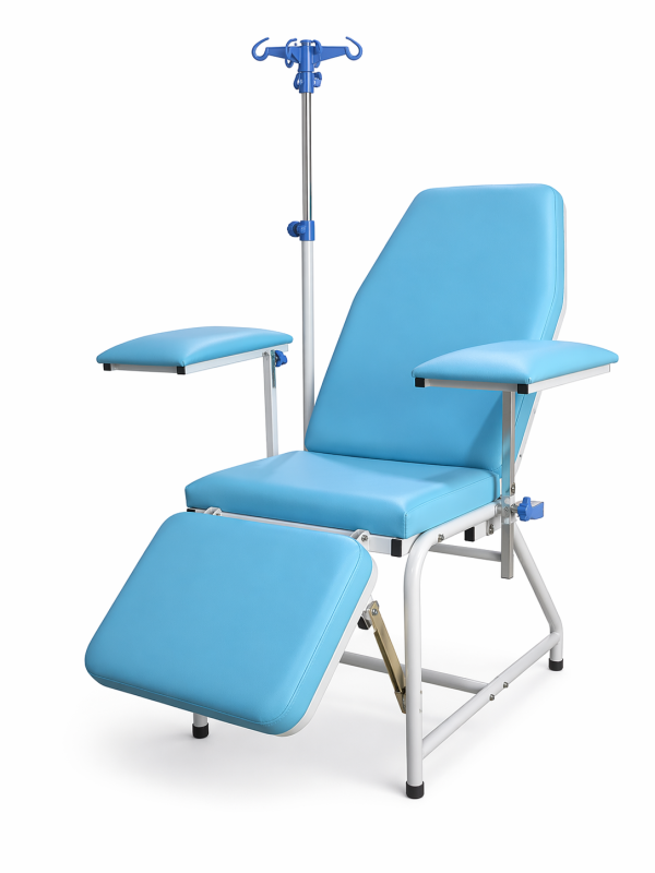 Кушетка медицинская KZK-1 для забора крови и медицинских процедур